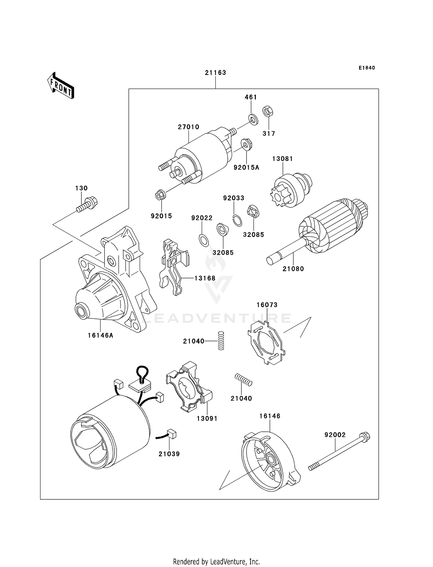 STARTER MOTOR