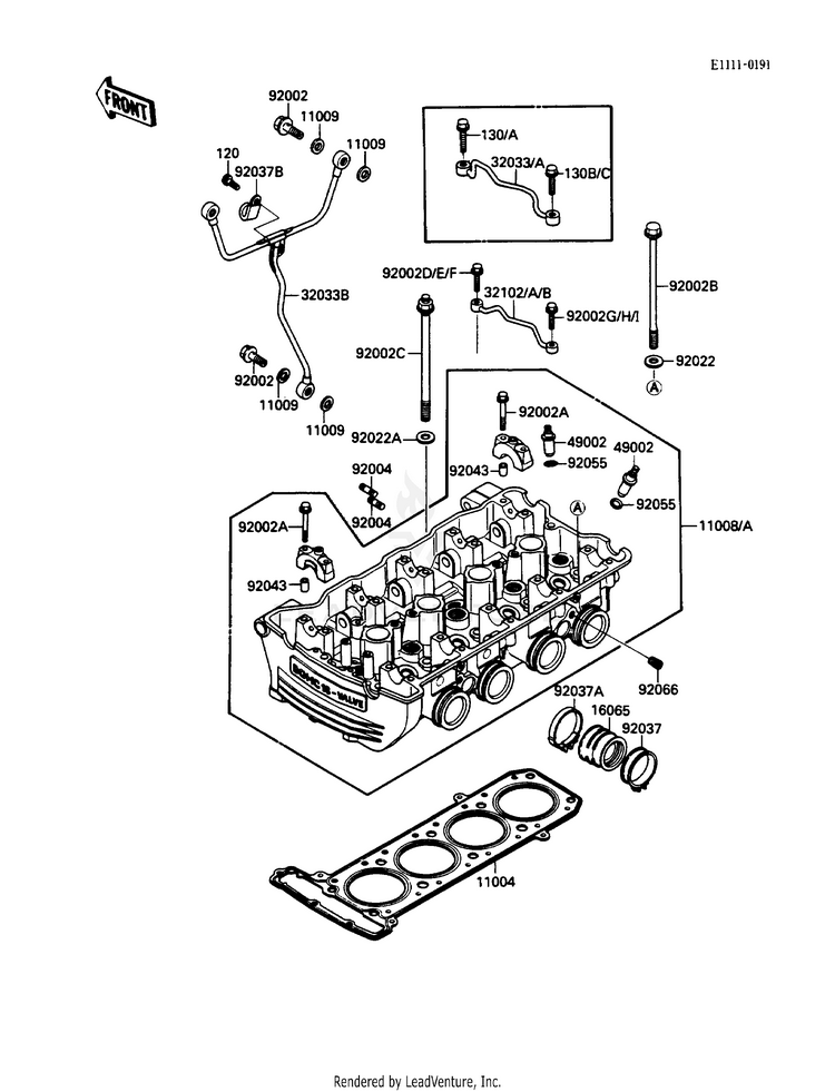 Cylinder Head Schematic