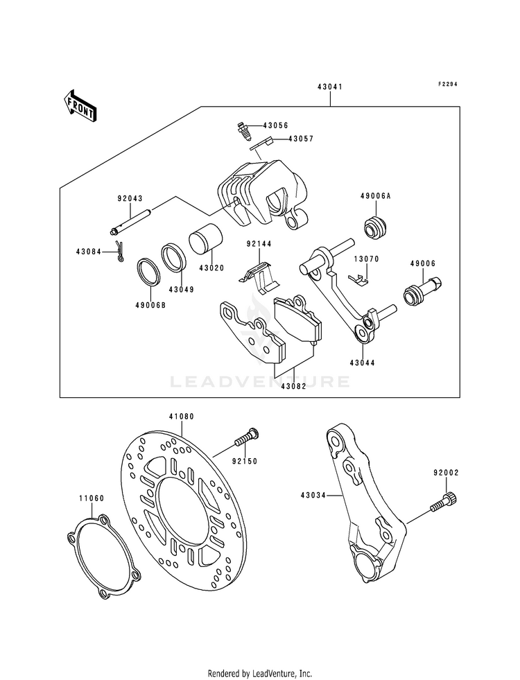 Rear Brake Schematic
