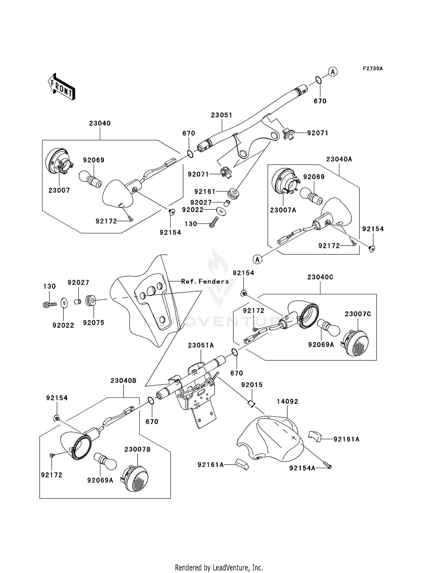 TURN SIGNALS (ECF)