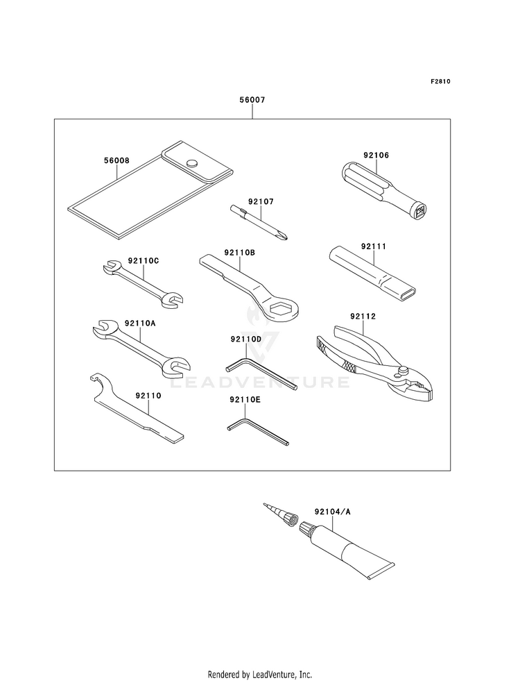 Owner's Tools EX300BEF Ninja 300 ABS (2014) Schematic