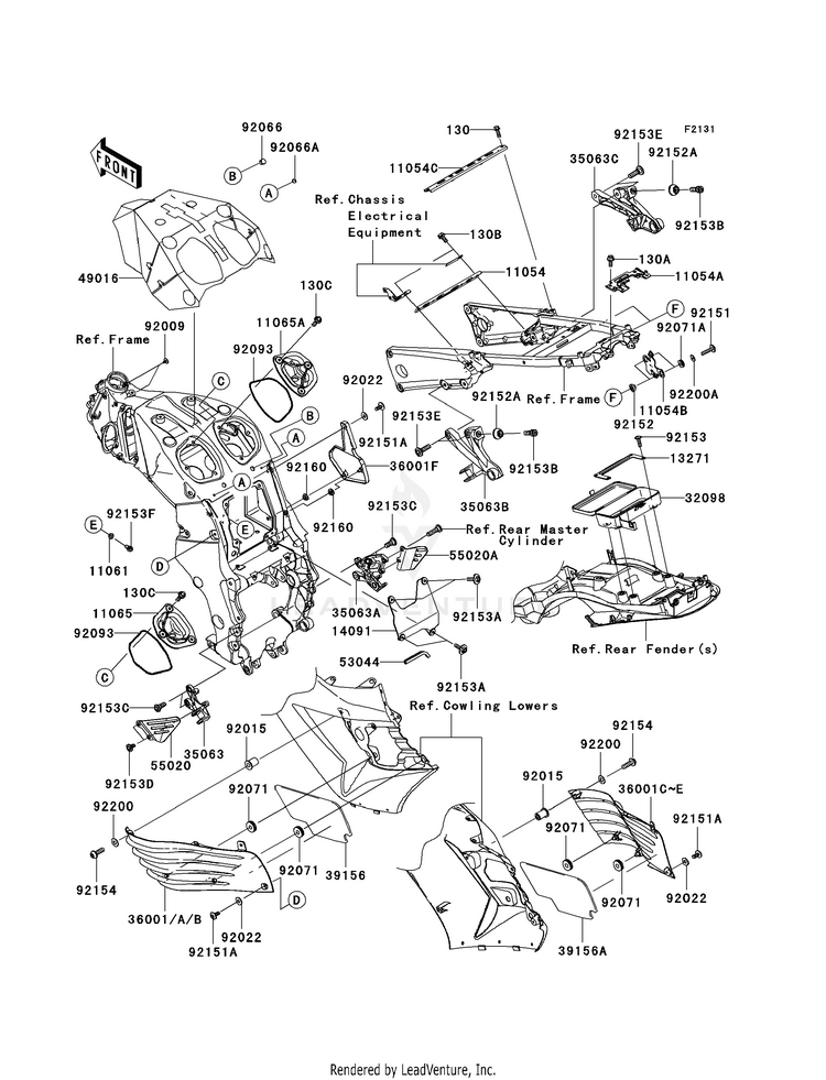 Frame Fittings Schematic