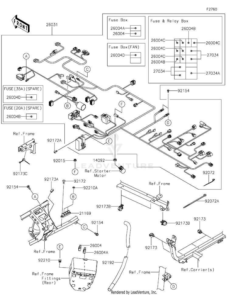Chassis Electrical Equipment Schematic