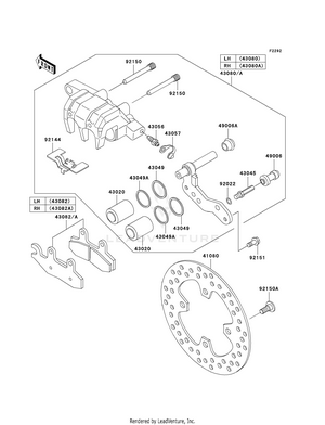 Front Brake Schematic