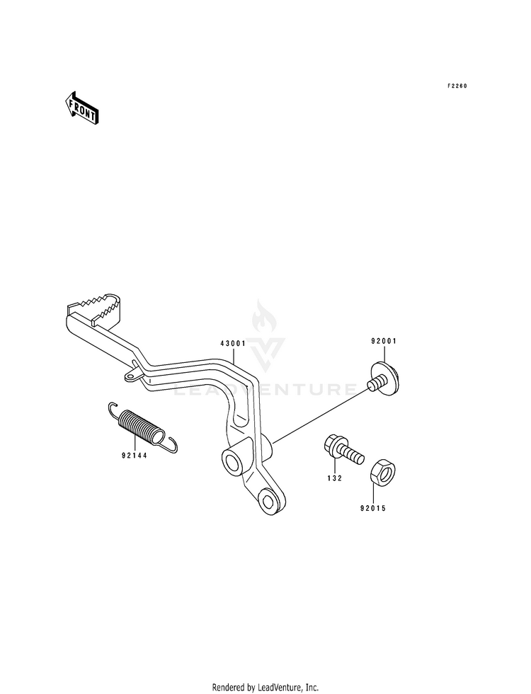 Brake Pedal Schematic
