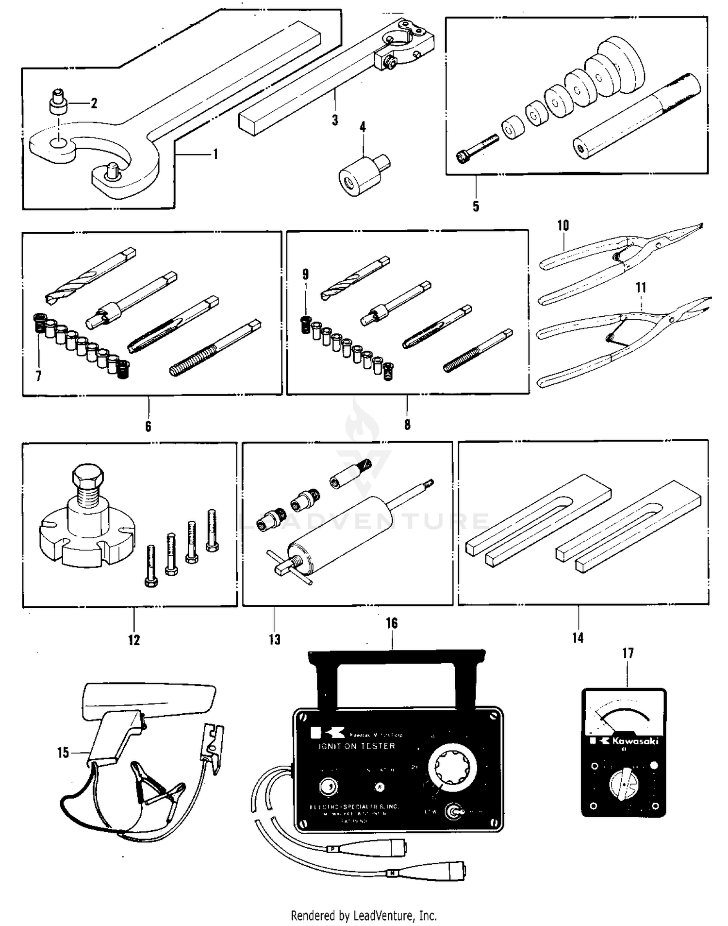 SPECIAL SERVICE TOOLS ('79-'81 A3/A4/A4A