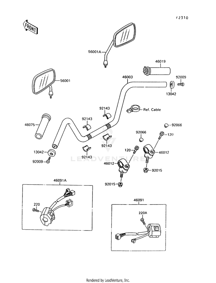 Handlebar Schematic