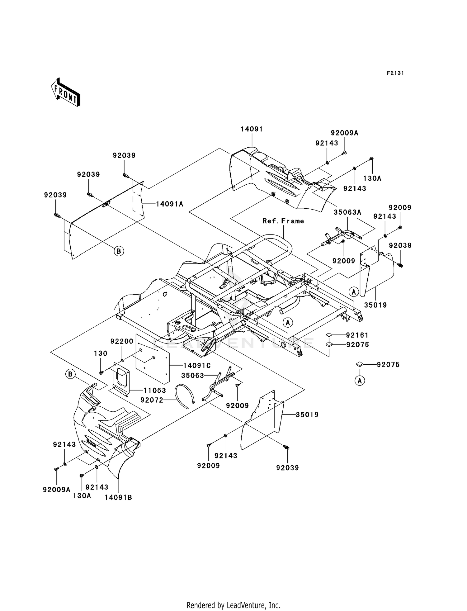 FRAME FITTINGS (REAR)