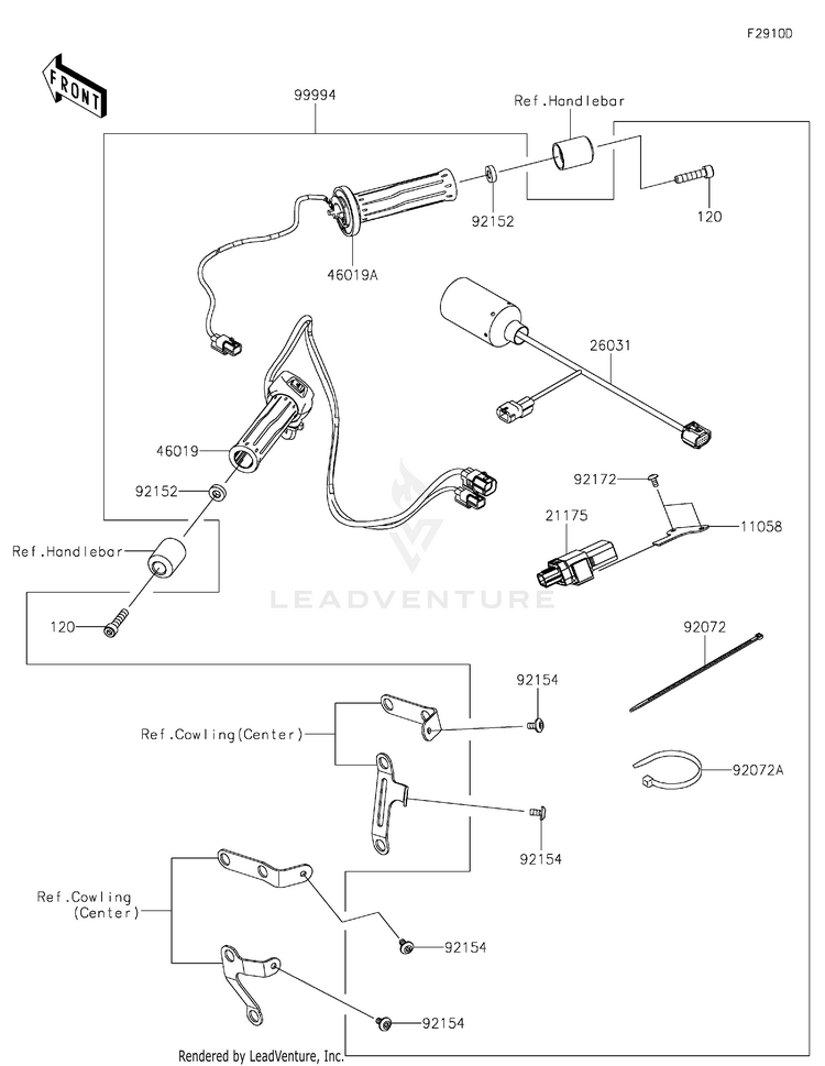 Accessory(Grip Heater) Schematic