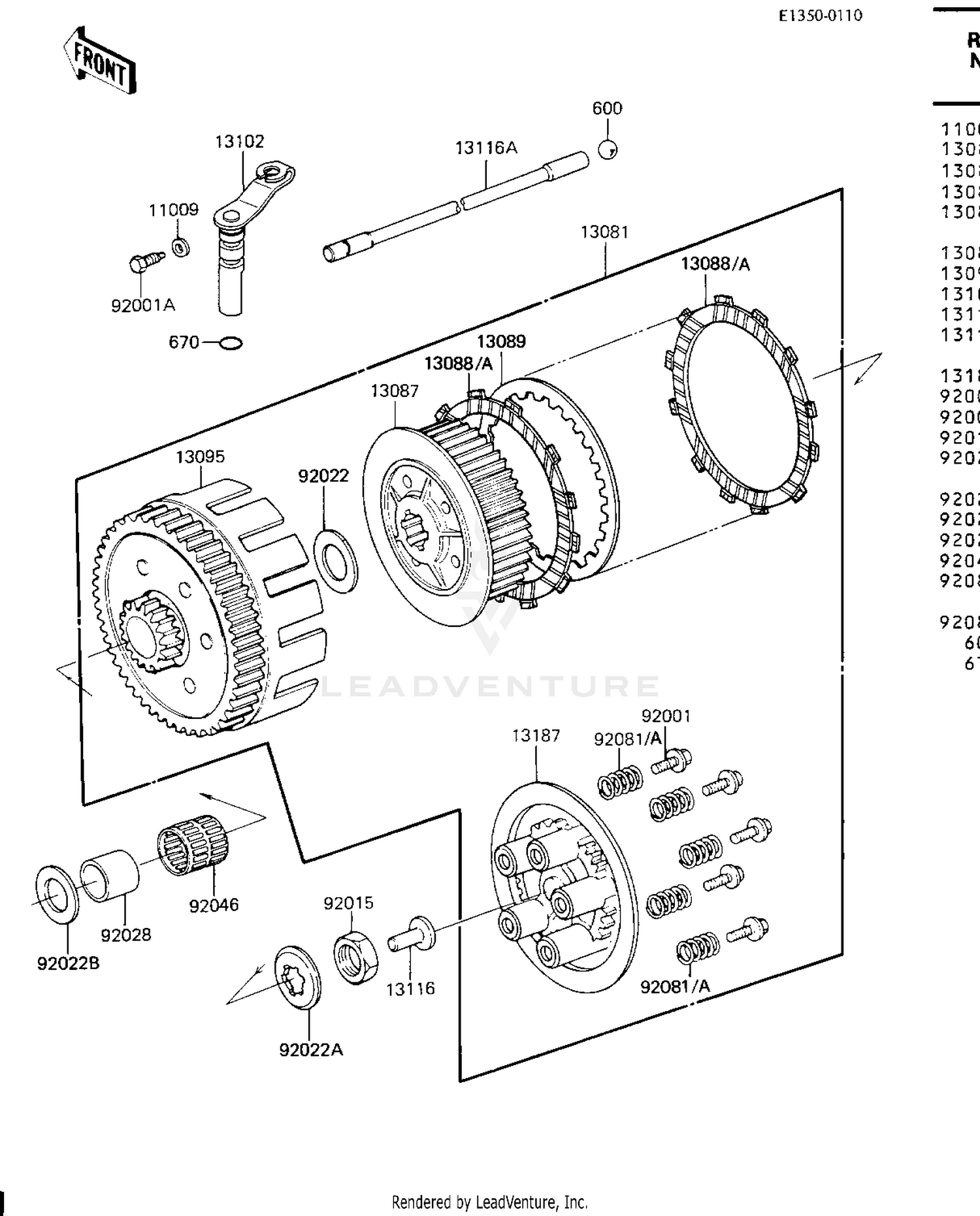 Assembly diagram