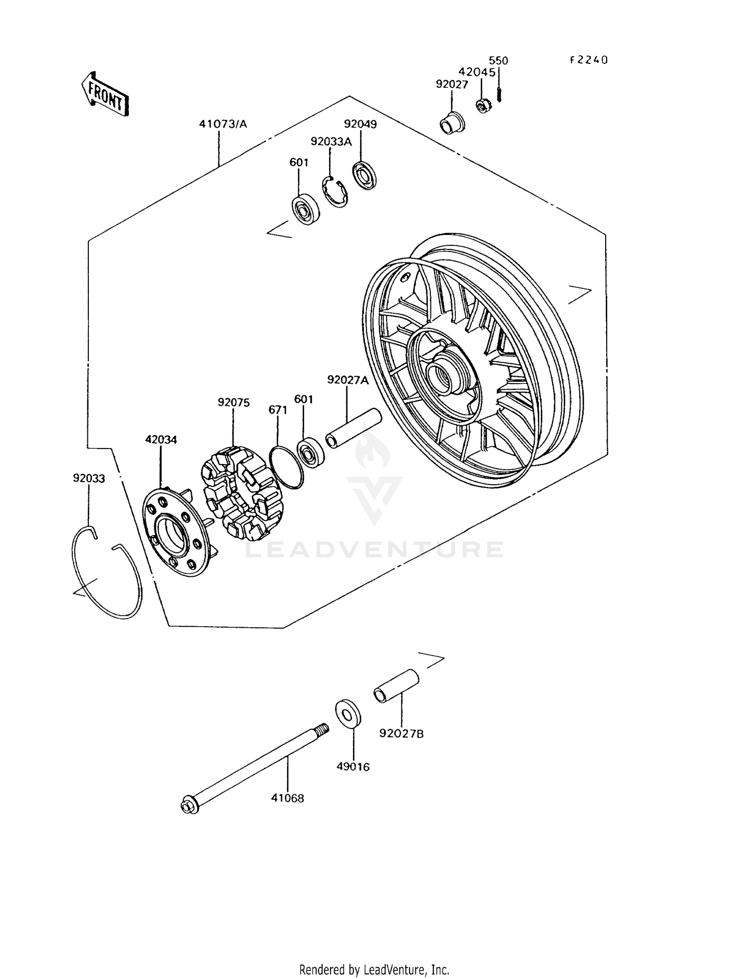 REAR WHEEL/CHAIN