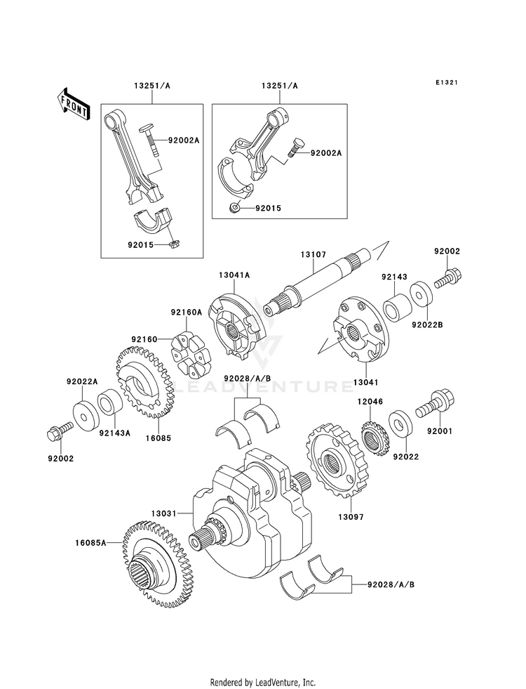 Crankshaft Schematic