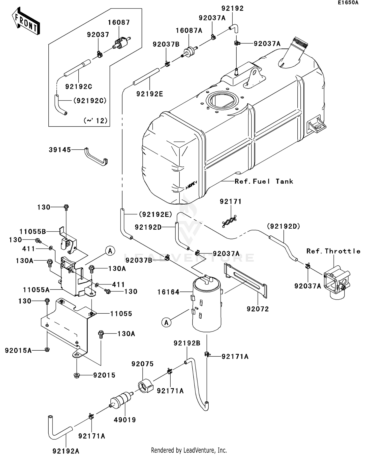 Fuel Evaporative System(SBF&sim;SDF)