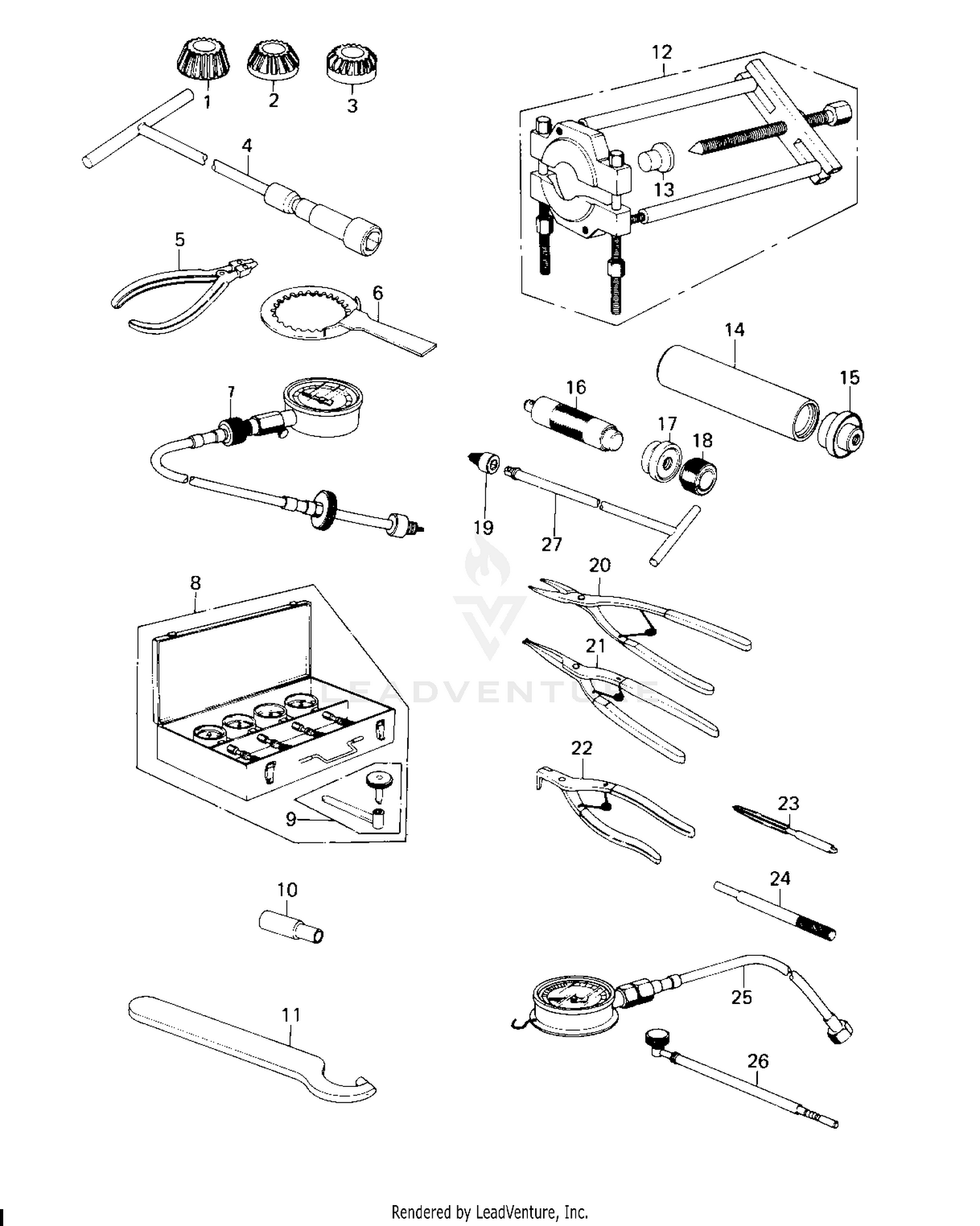SPECIAL SERVICE TOOLS "A"