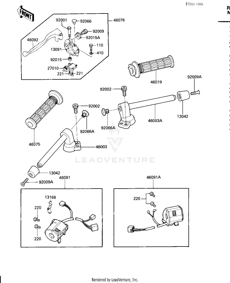 Handlebar Schematic
