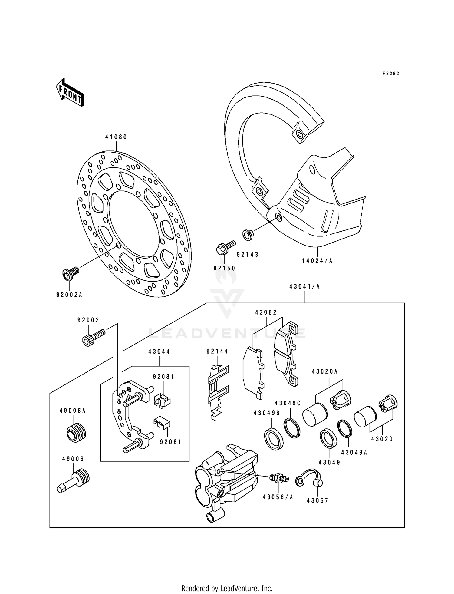 FRONT CALIPER