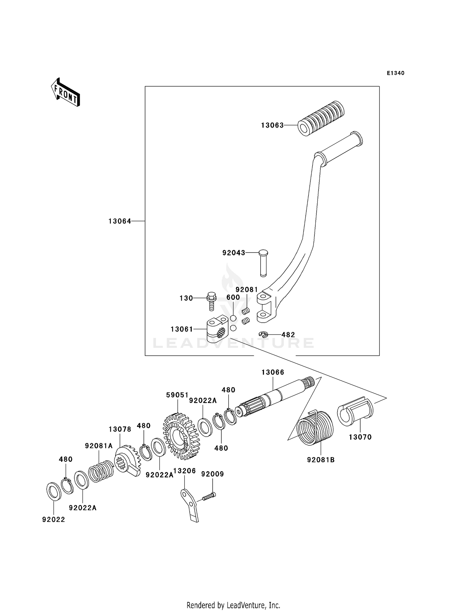 KICKSTARTER MECHANISM