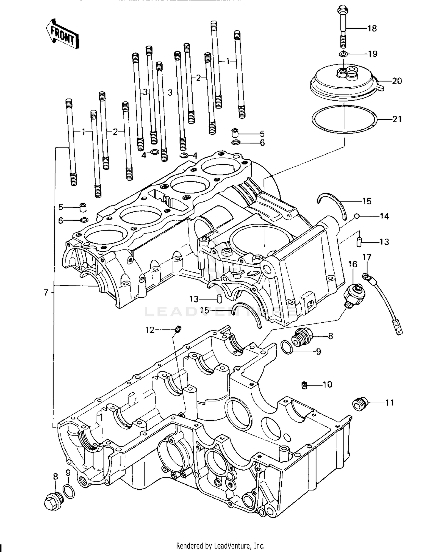 CRANKCASE/BREATHER COVER
