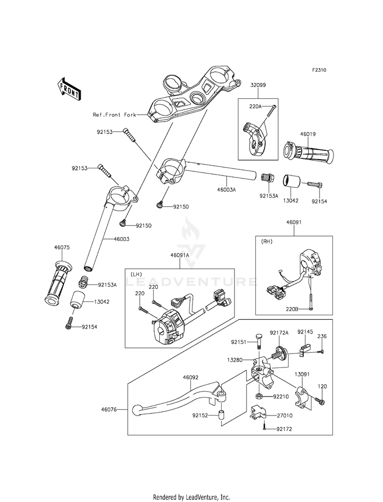 Handlebar Schematic