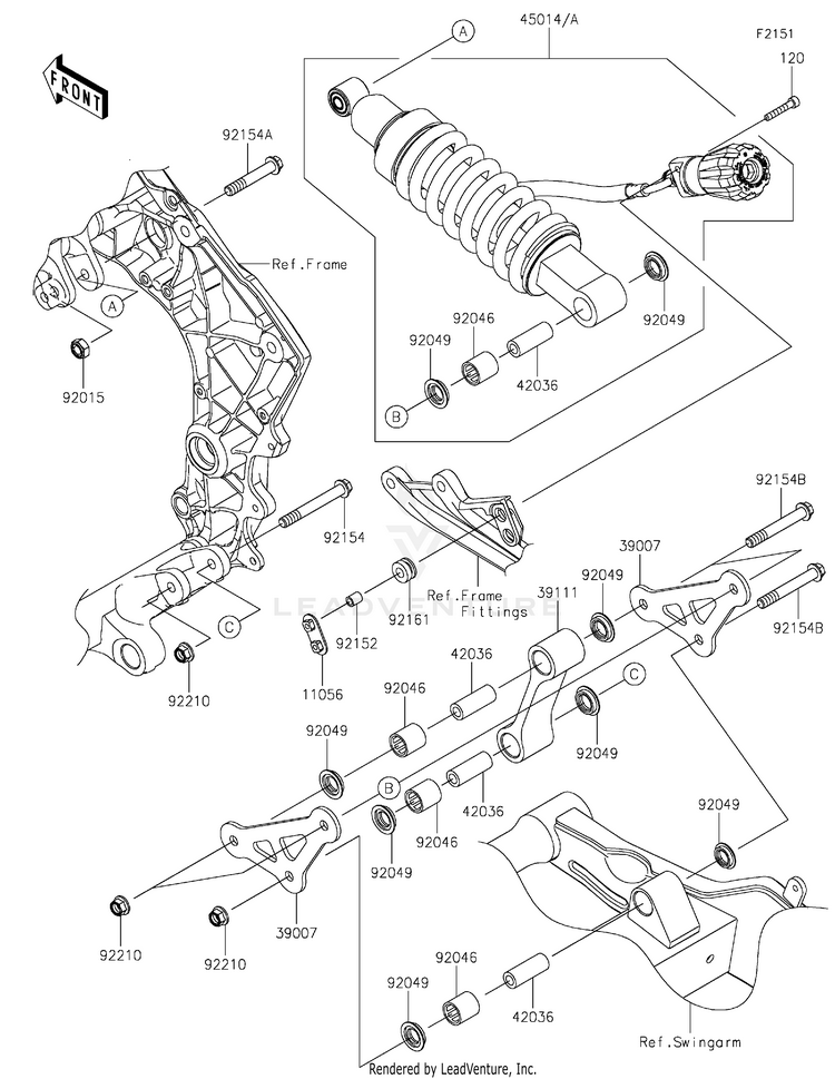 Suspension/Shock Absorber Schematic
