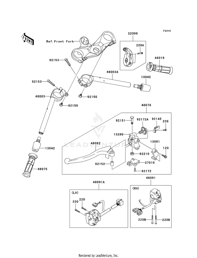 Handlebar Schematic