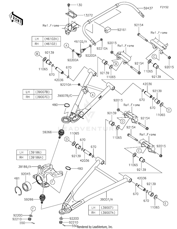 Front Suspension Schematic