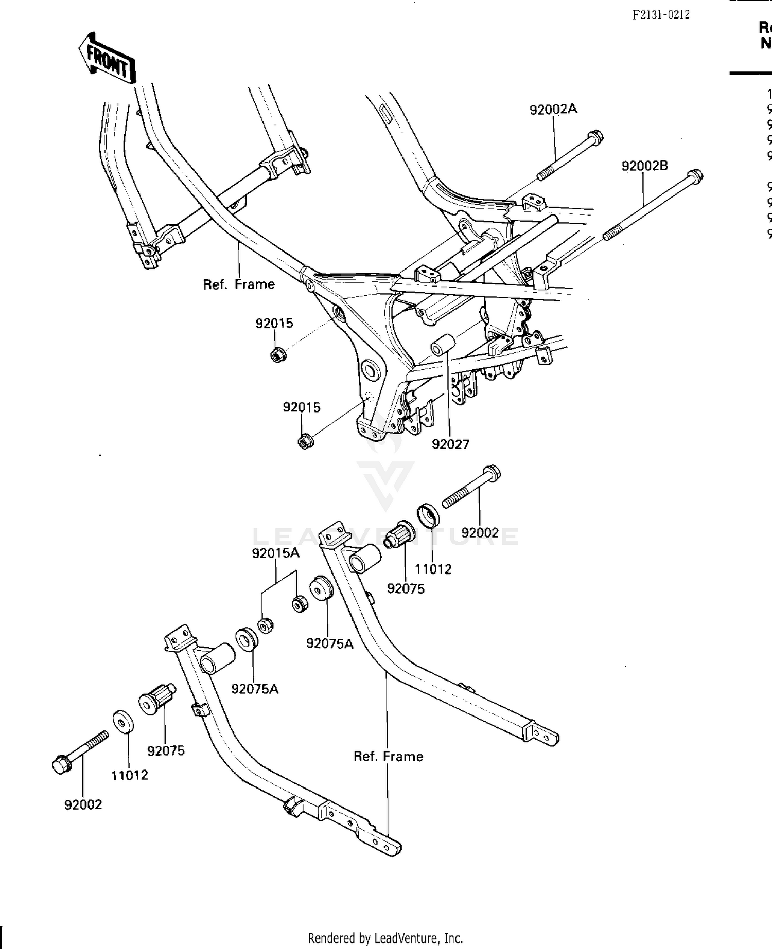 Assembly diagram
