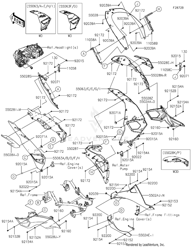 Cowling Lowers(Jtfan-Jvfal) Schematic