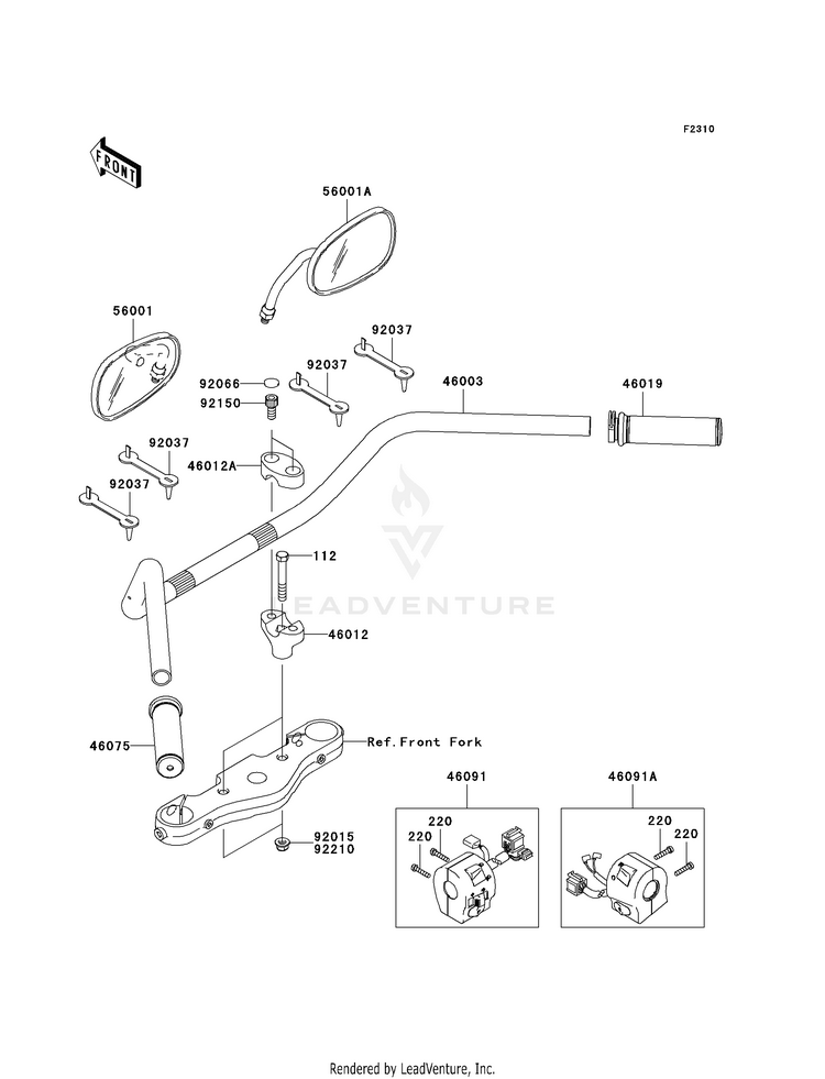 Handlebar Schematic