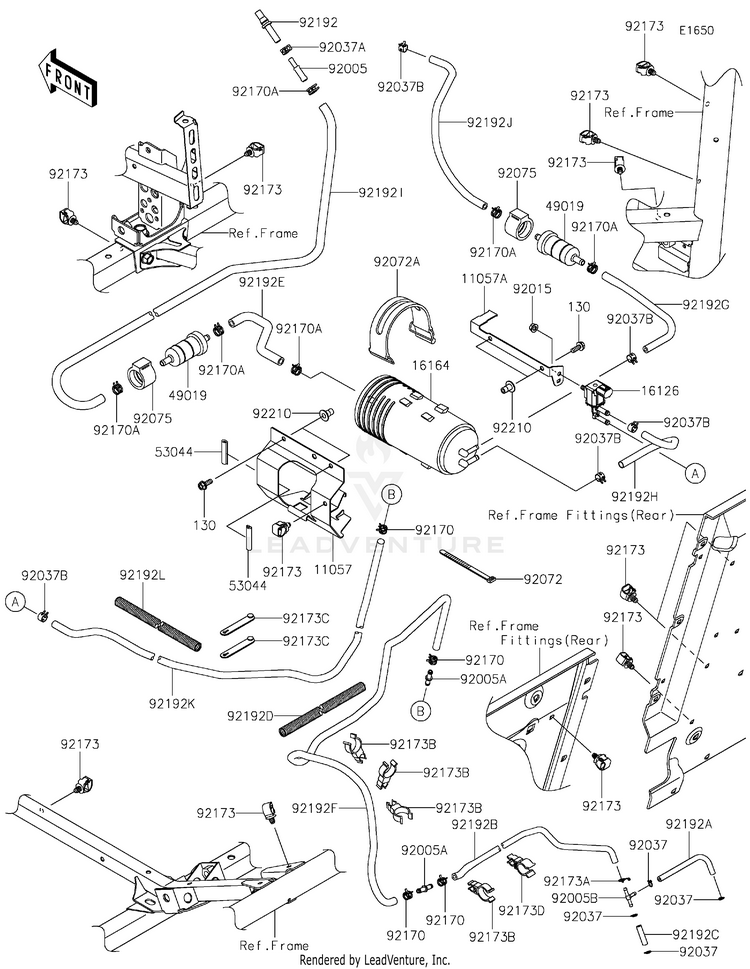 Fuel Evaporative System(Ca) Schematic