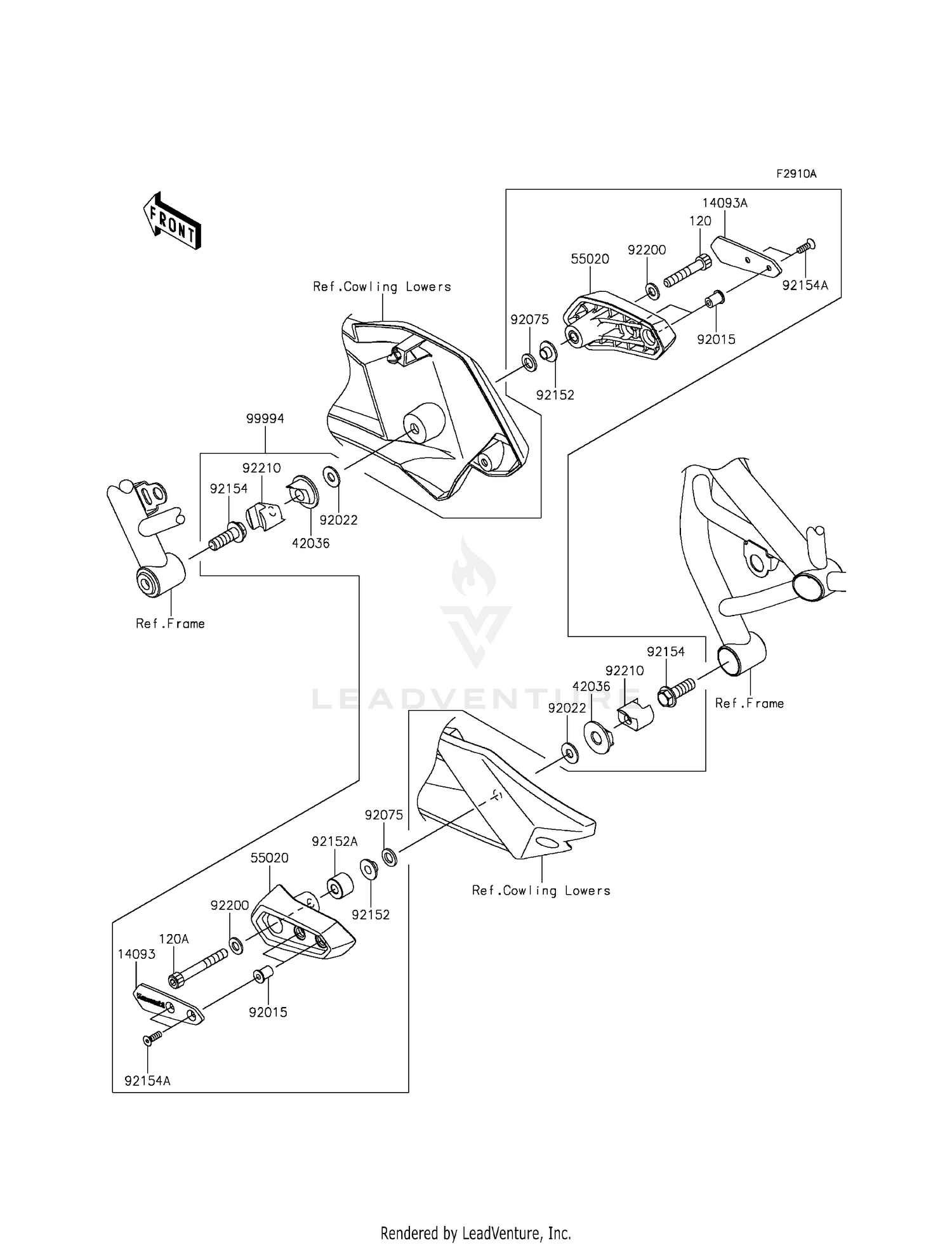 ACCESSORY (ENGINE SLIDER)(NGF)