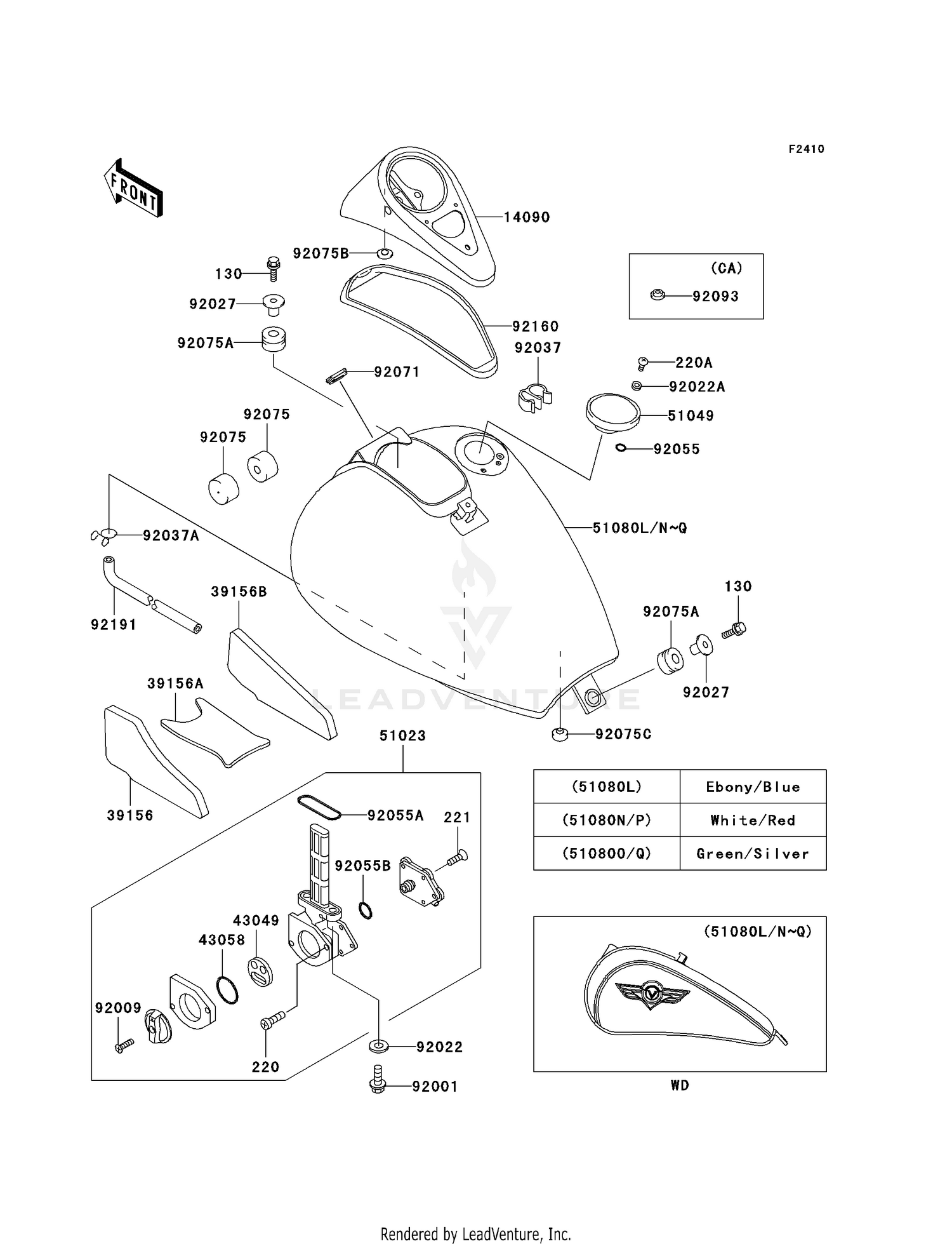FUEL TANK (VN800-B1)