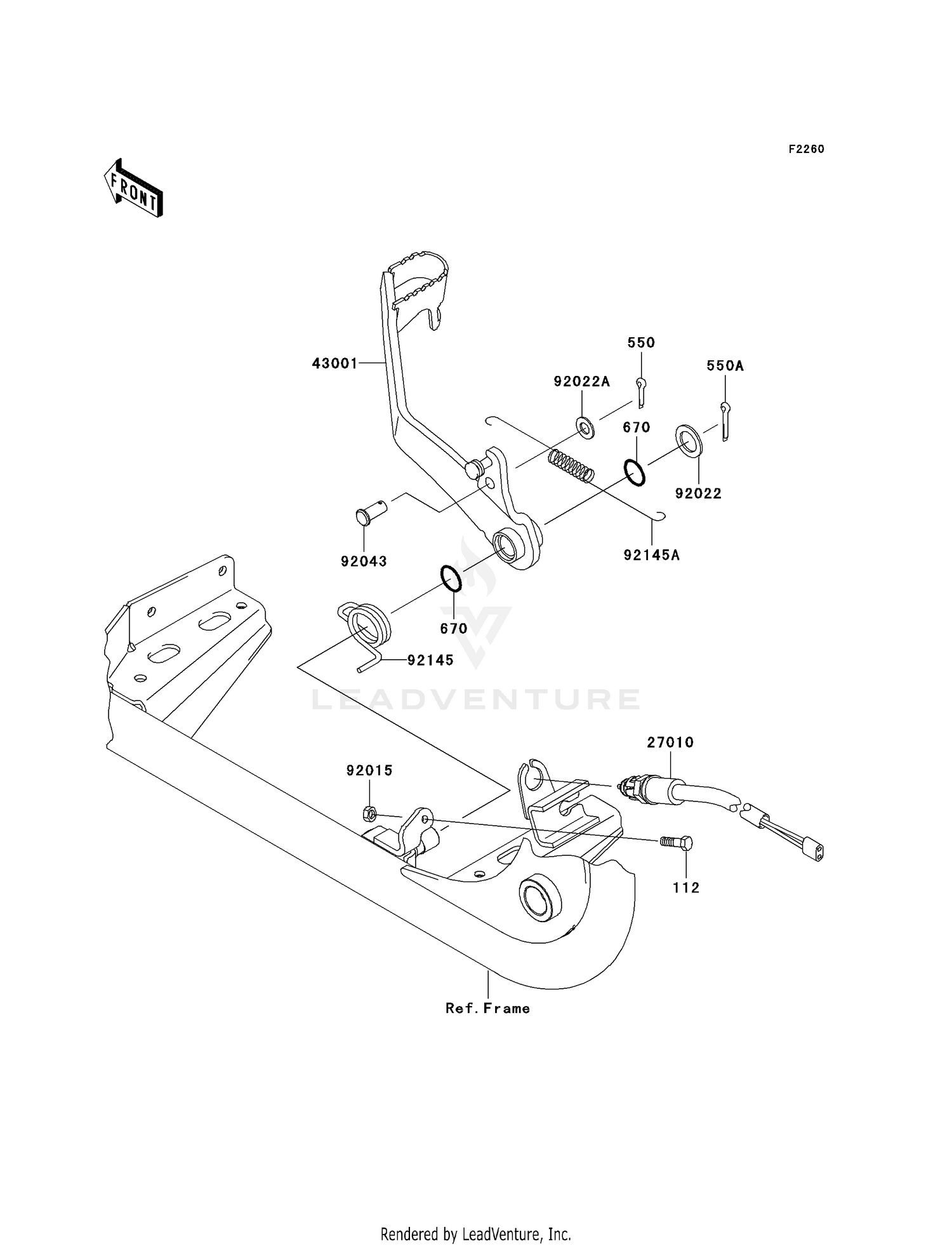 BRAKE PEDAL