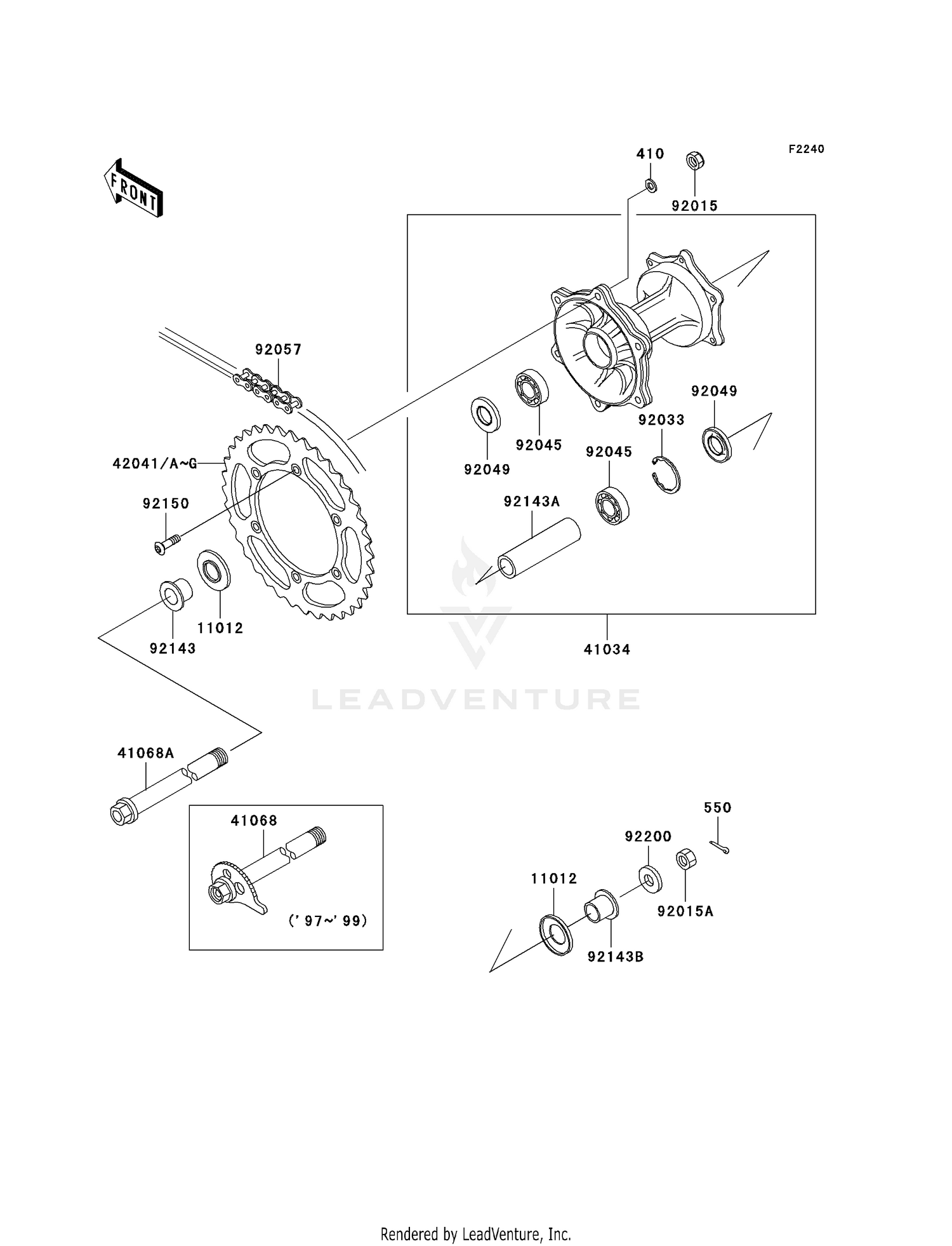 REAR HUB