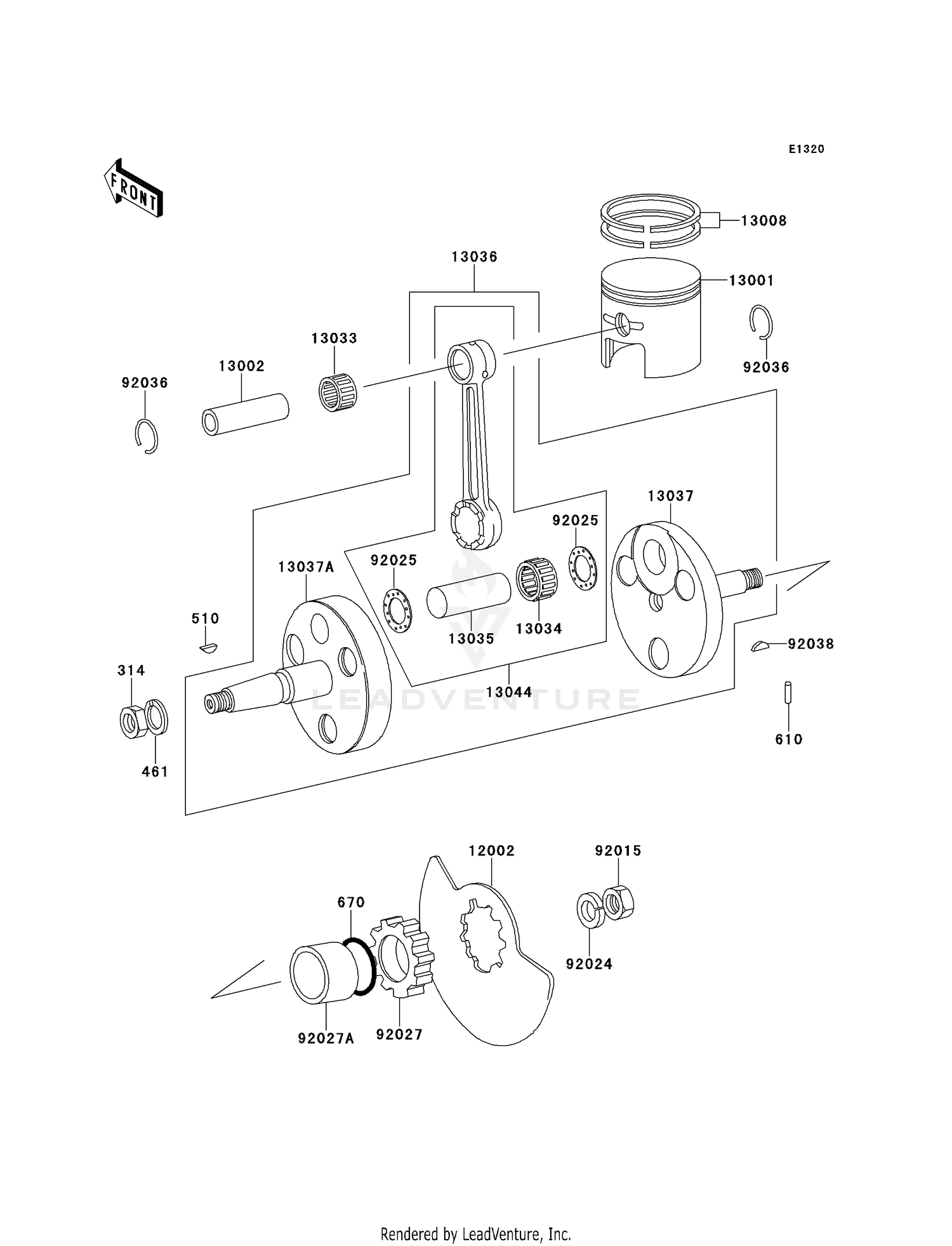 CRANKSHAFT/PISTON(S)