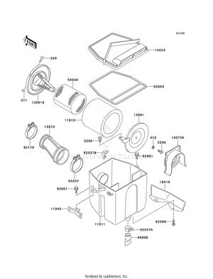 Air Cleaner Schematic