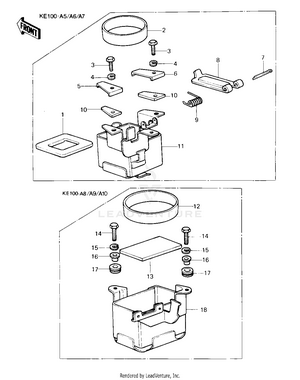 Battery Case Schematic
