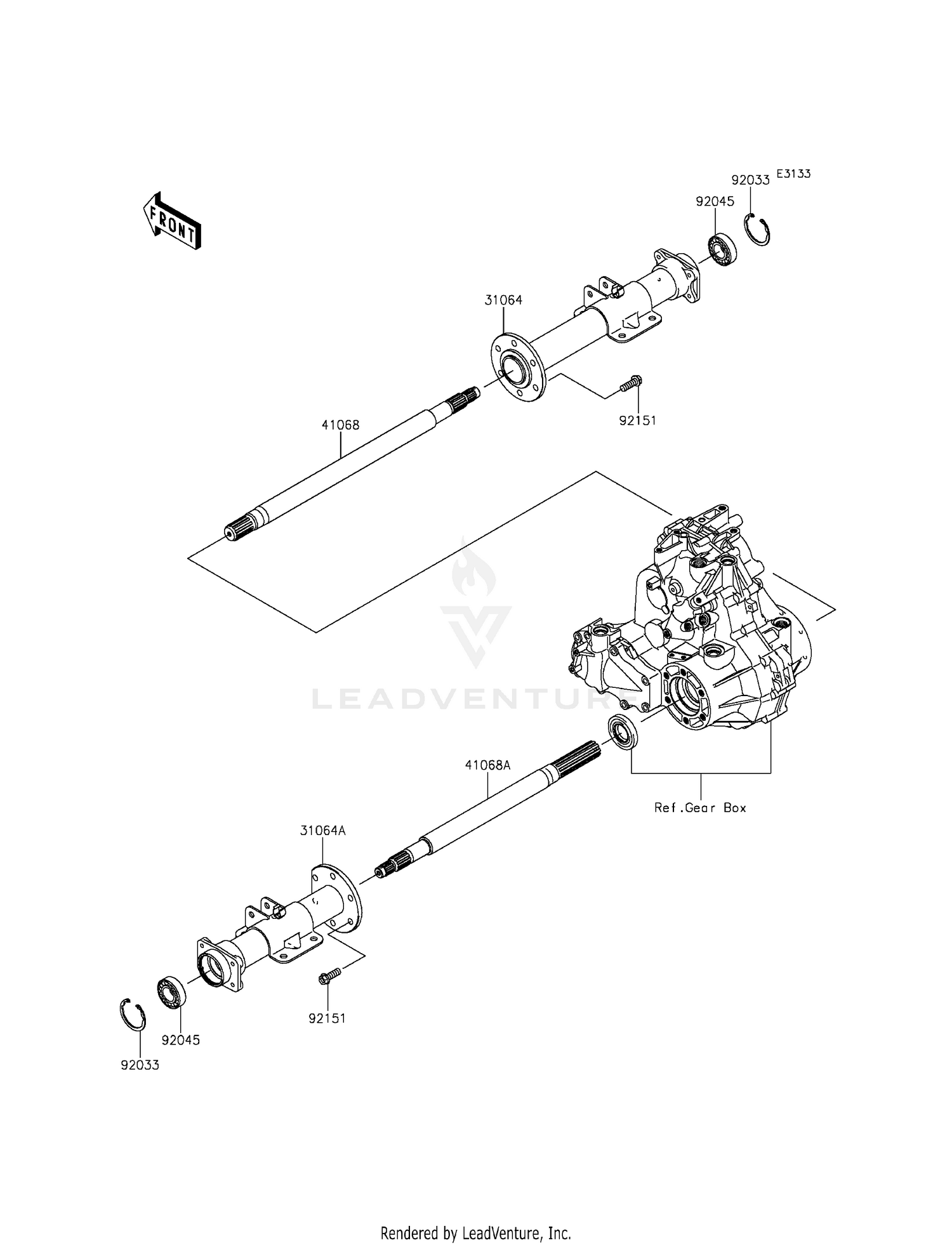 REAR AXLE