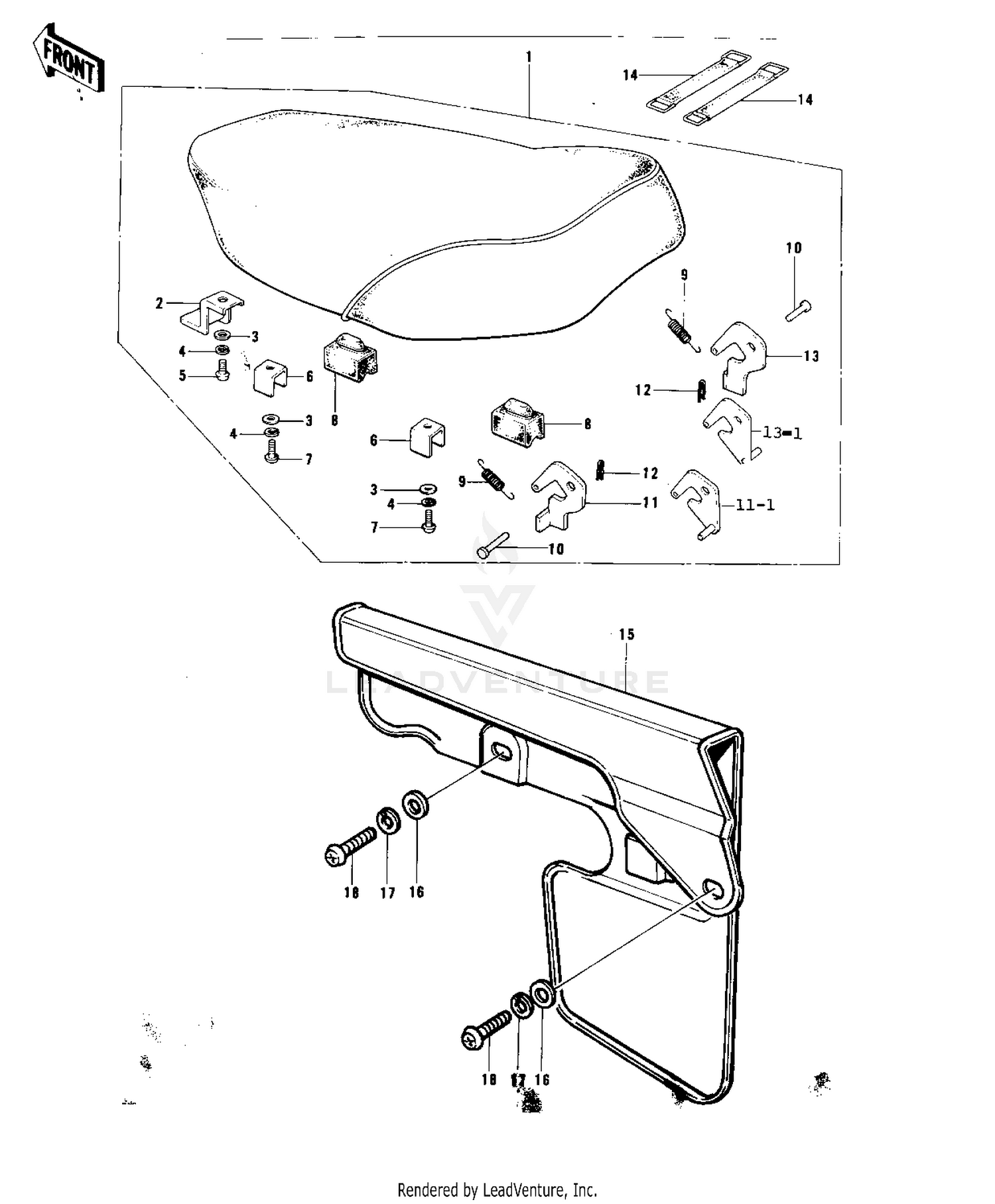 SEAT/CHAIN COVER