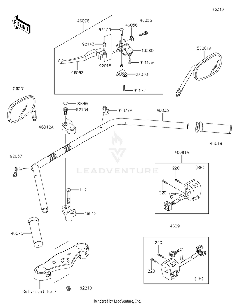 Handlebar Schematic
