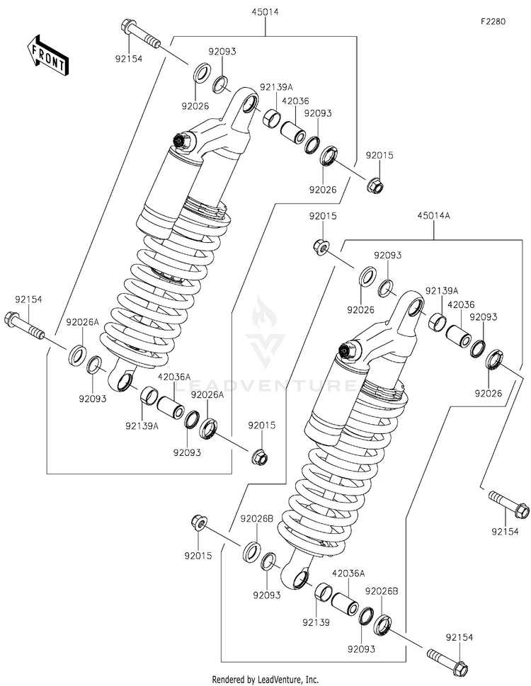 Shock Absorber(S) Schematic