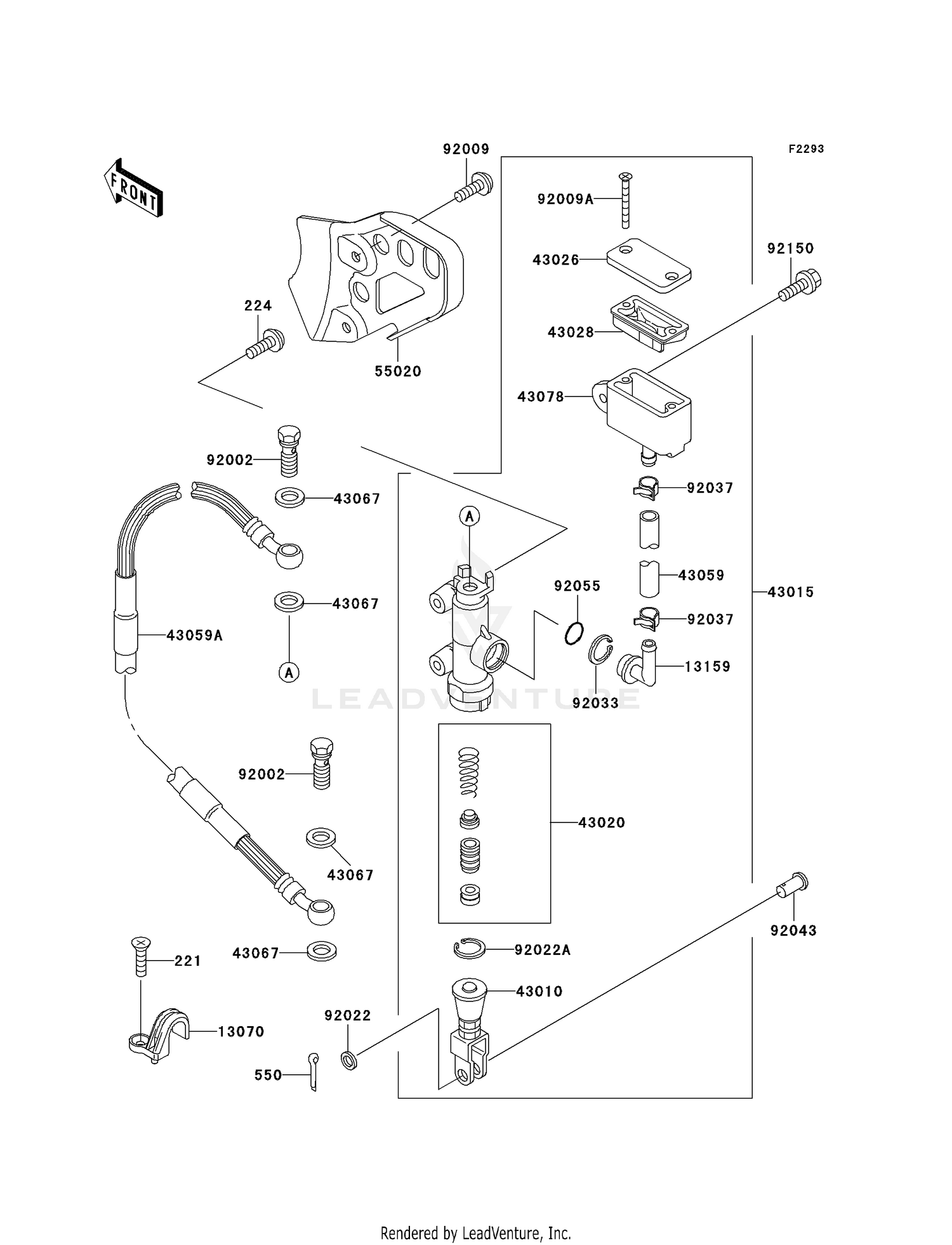 REAR MASTER CYLINDER