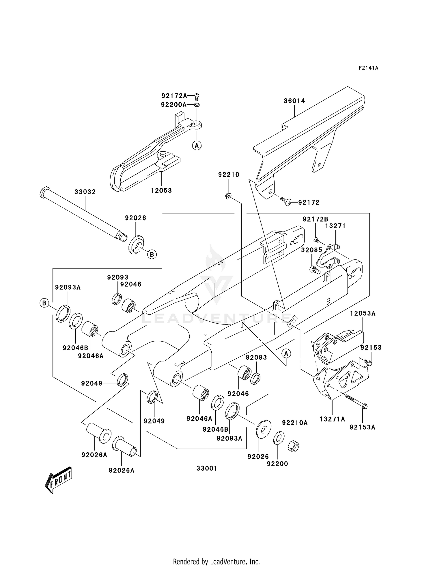 SWINGARM (KLX400-A2)