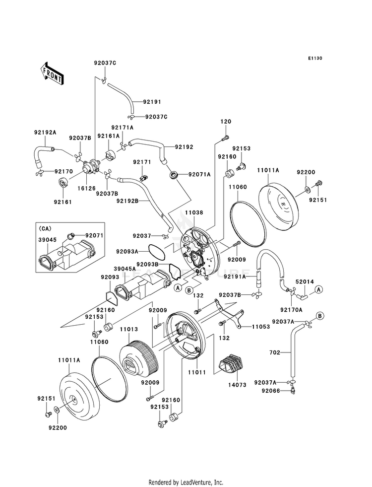 Air Cleaner Schematic