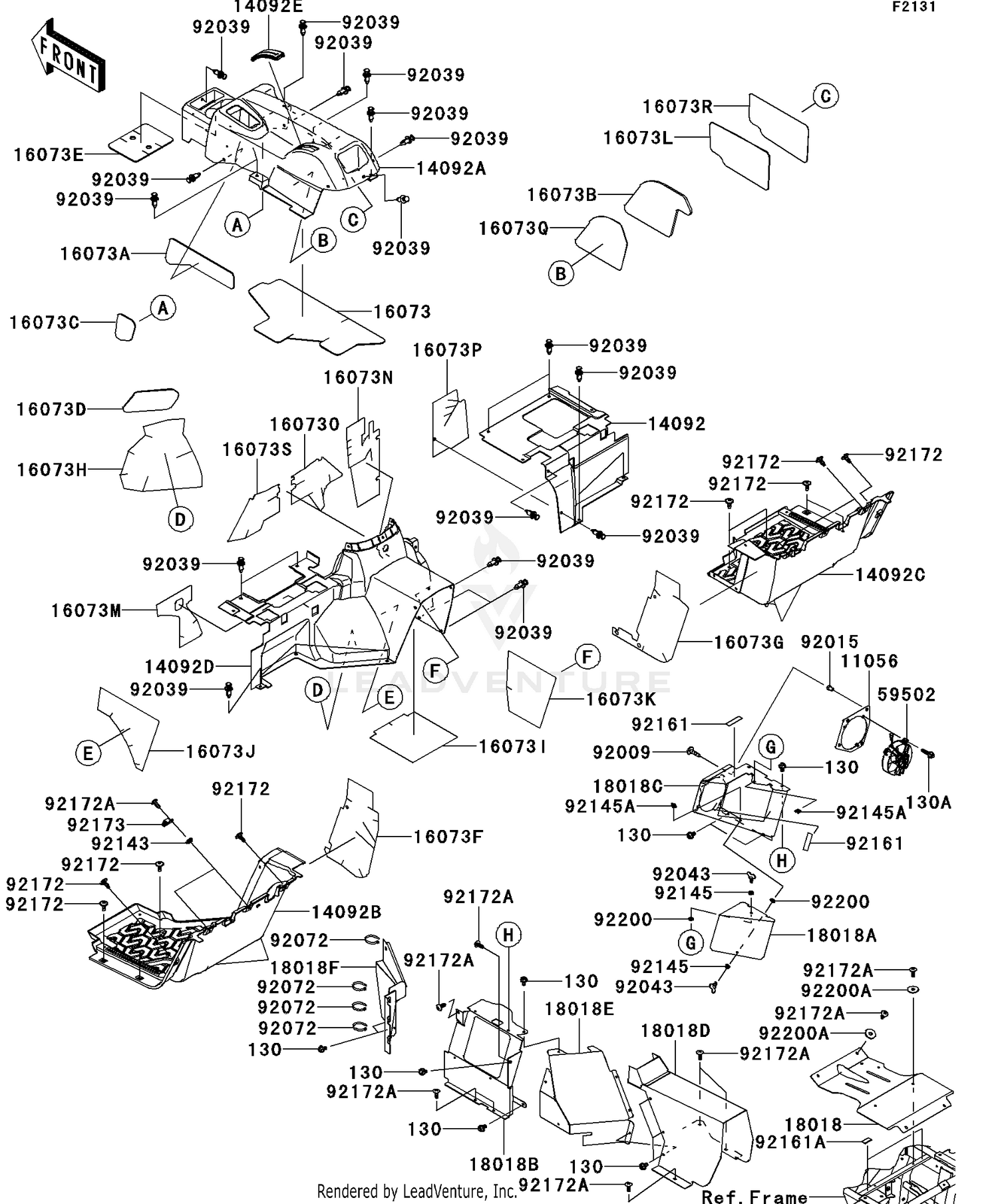 Frame Fittings(Rear)