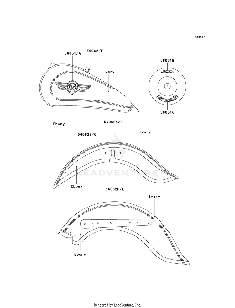 Decals (Ebony/Ivoly)(Vn800-B4) Schematic