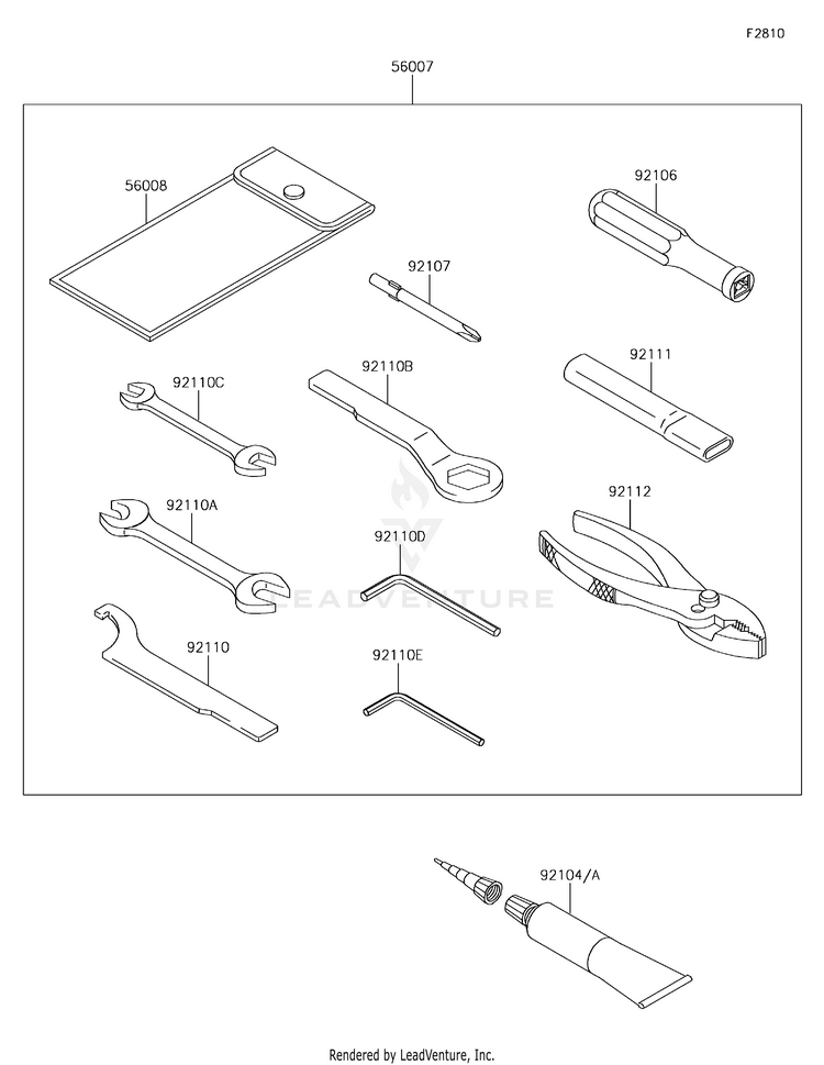 Owner's Tools Schematic