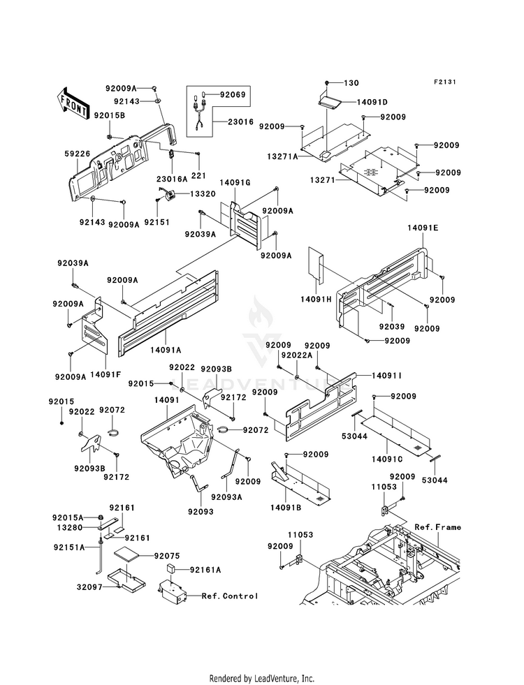 Frame Fittings (K6f) Schematic