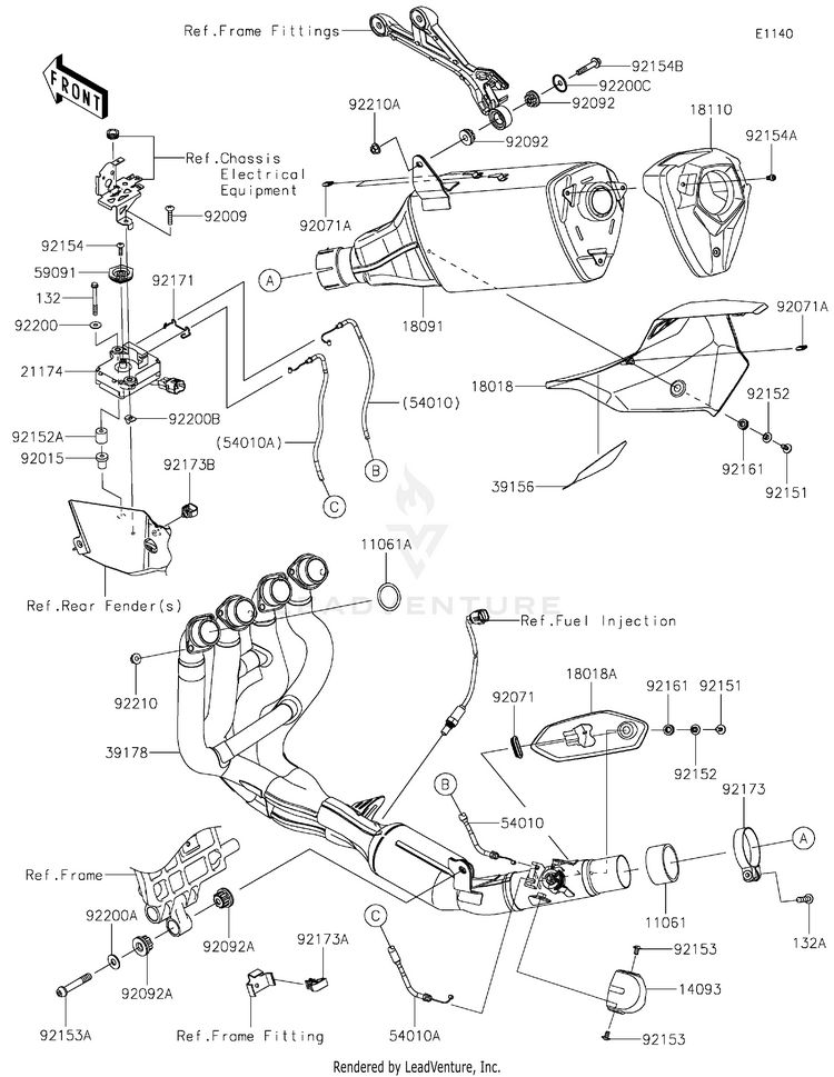 Muffler(S) Schematic