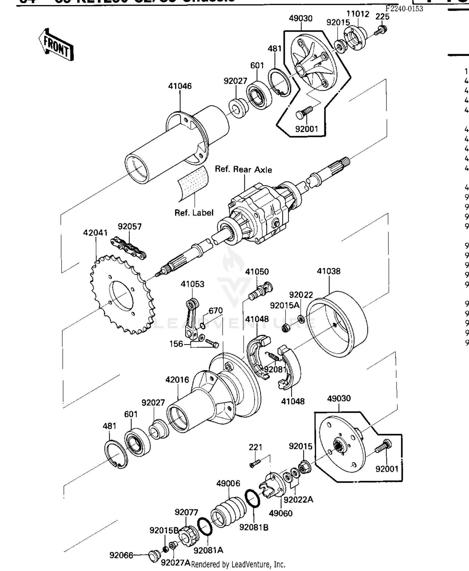 Assembly diagram
